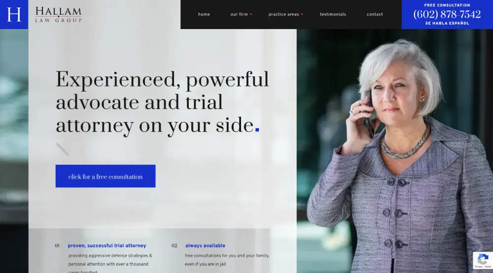 Hallam Law Group - Homepage